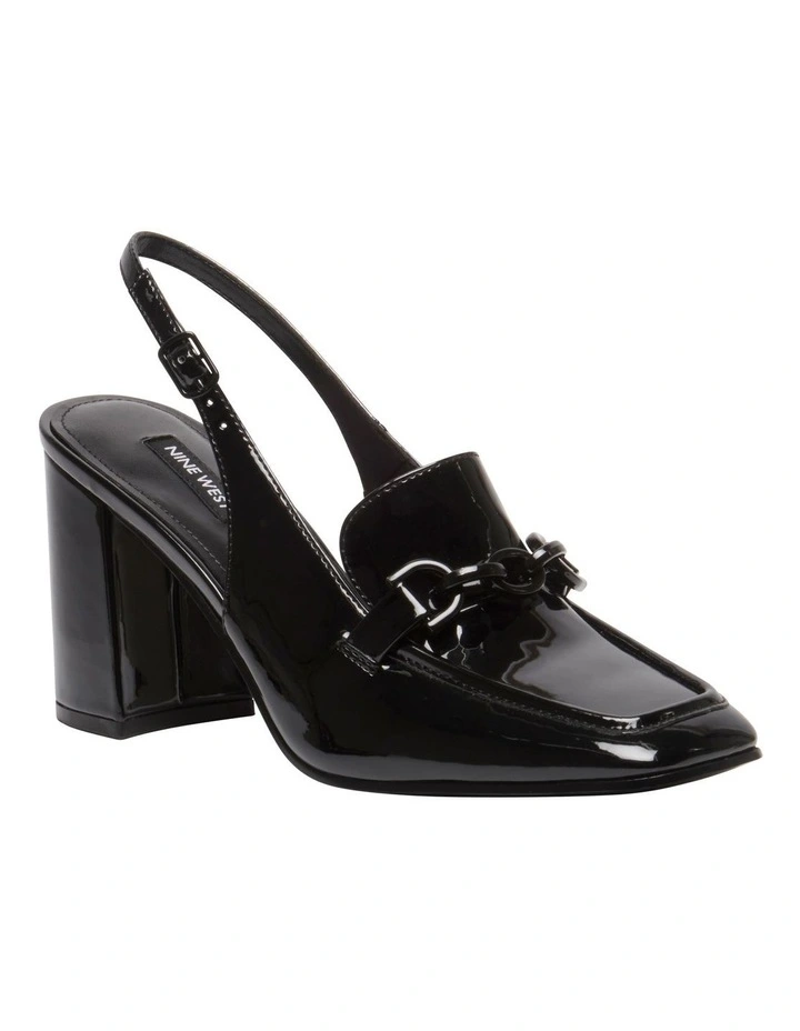Fayble Slingback Pump in Black