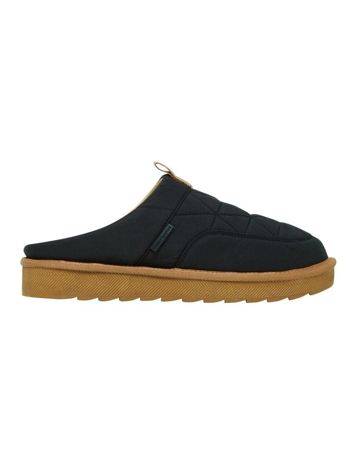 Puffstar Slipper in Black