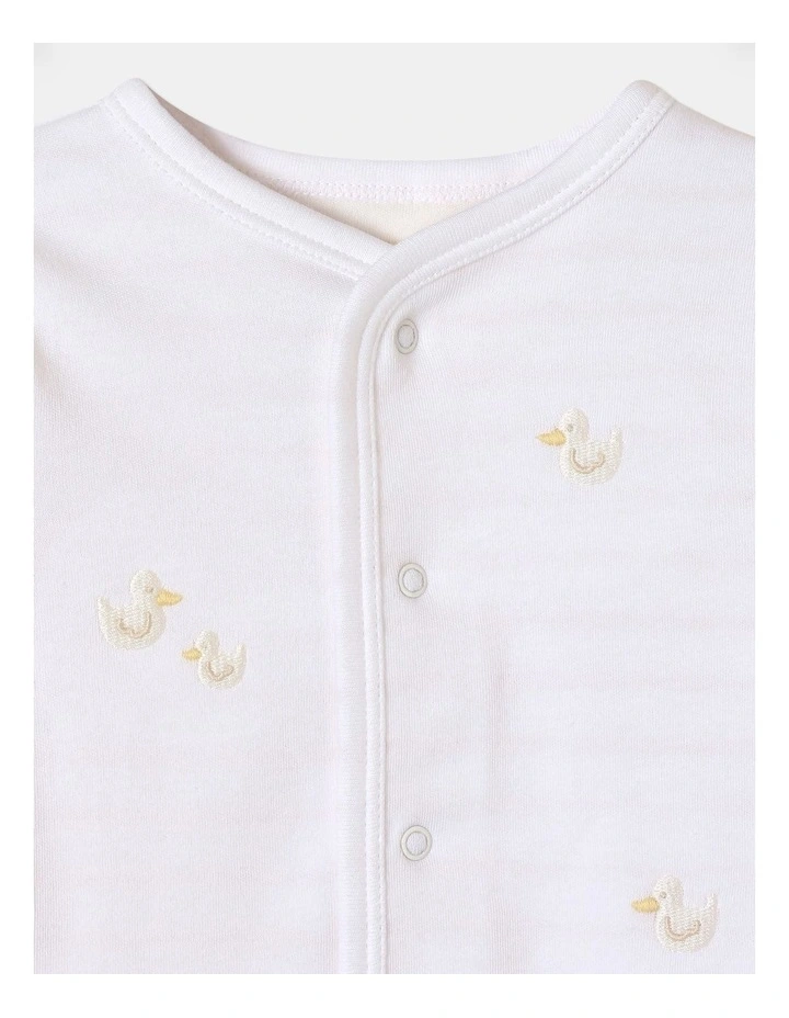 Newborn Supersoft Cardigan in White