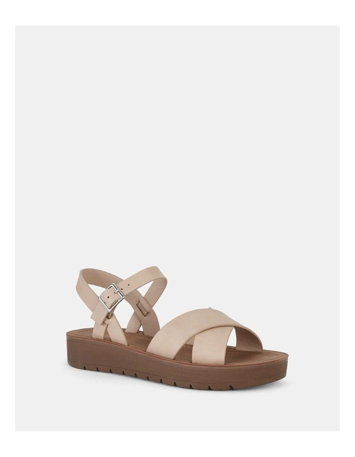 Trapani Sandals in Nude