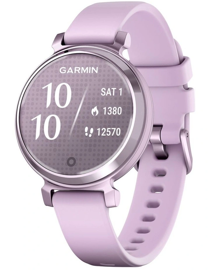 Lily 2, Metallic Lilac with Lilac Silicone Band 010-02839-01
