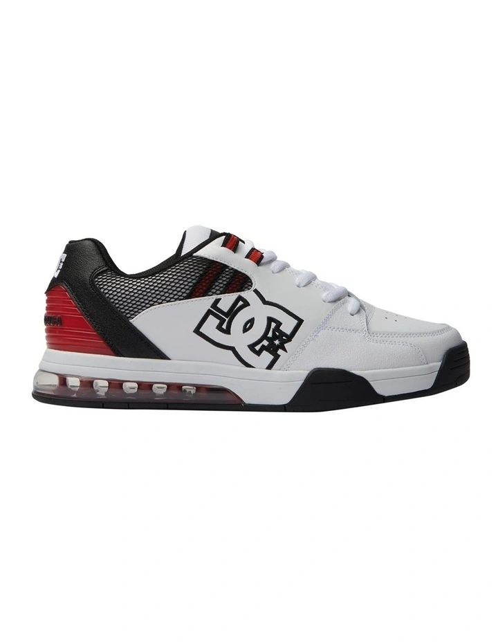 Versatile Shoes in White/Black/Red