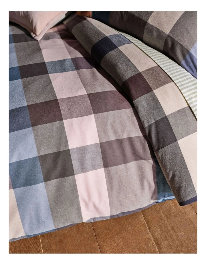 Eastwood Quilt Cover Set in Navy