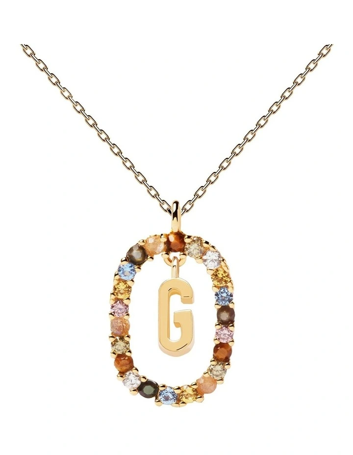 Letter G Multi Necklace