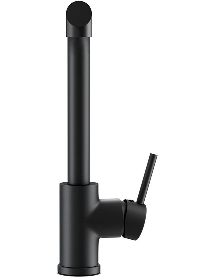 Kitchen Mixer Tap Pull Out Rectangle 2 Mode Sink Basin in Black