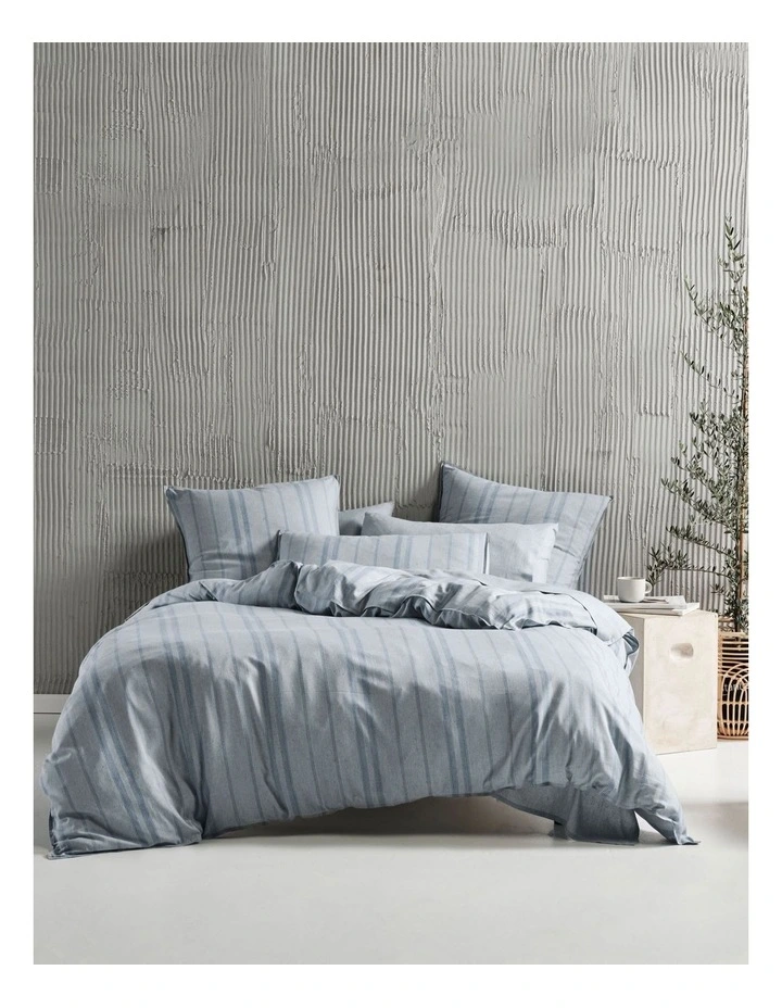 Rejeaneration Hali Quilt Cover Set in Silver