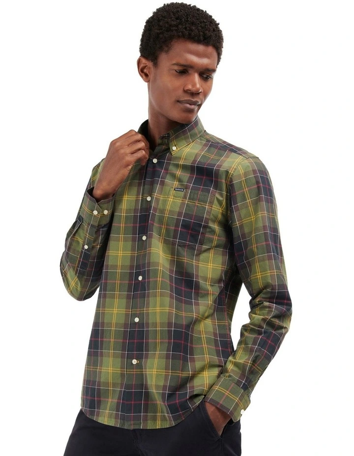 Kippford Tailored Shirt in Classic Tartan