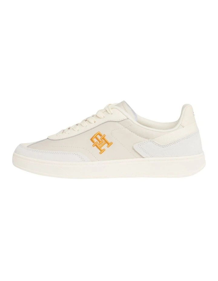 Heritage Suede Court Trainers Shoes in Calico