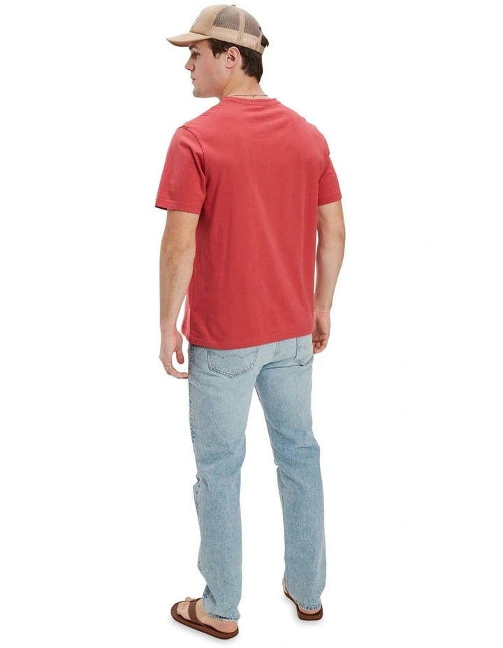 Super Soft Logo Graphic T-shirt in Red
