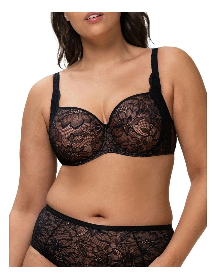Amourette Charm Bra in Black