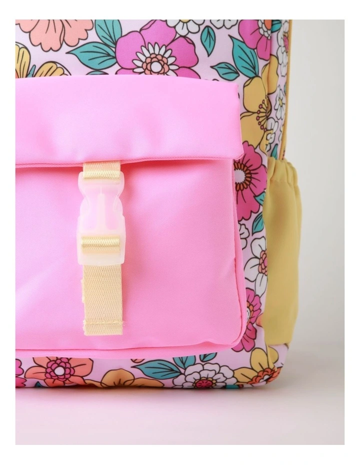 Ditzy Floral Backpack in Pink
