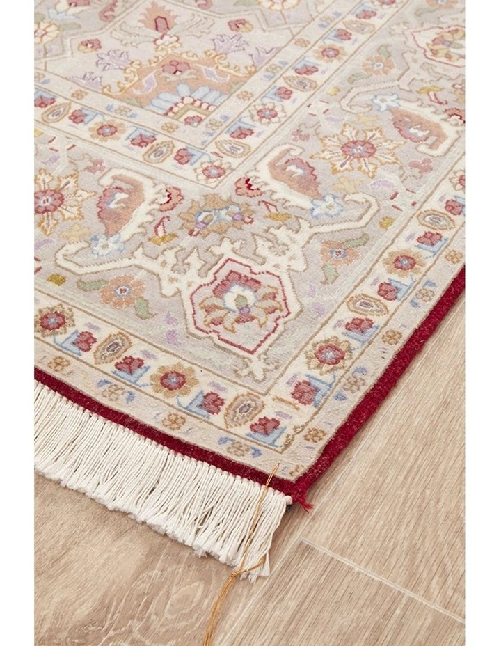Persian Hand Knotted-heri Tabriz Raj Rug 211X149cm