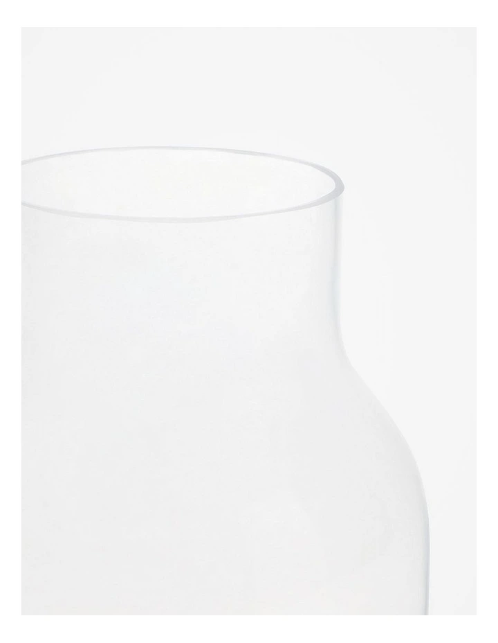 Dane Large Vase in Clear