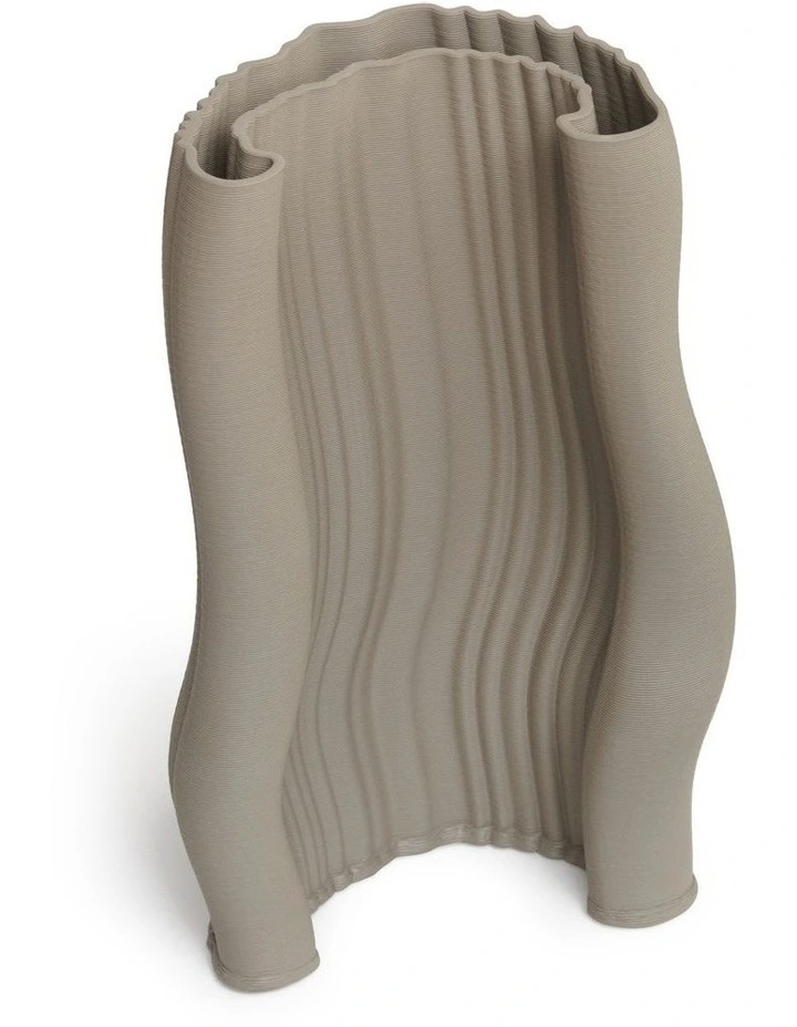 Mia Vase 30cm in Tan
