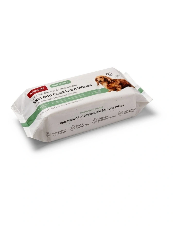 Skin & Coat Care Wipes Unbleached