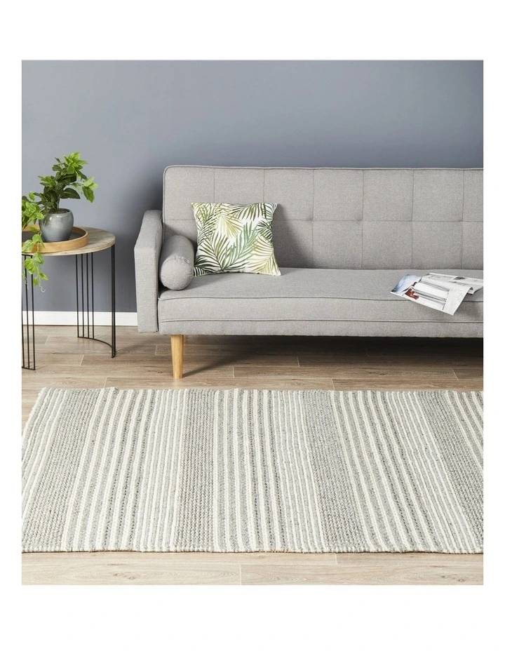 Skandinavian 313 Rug In Silver