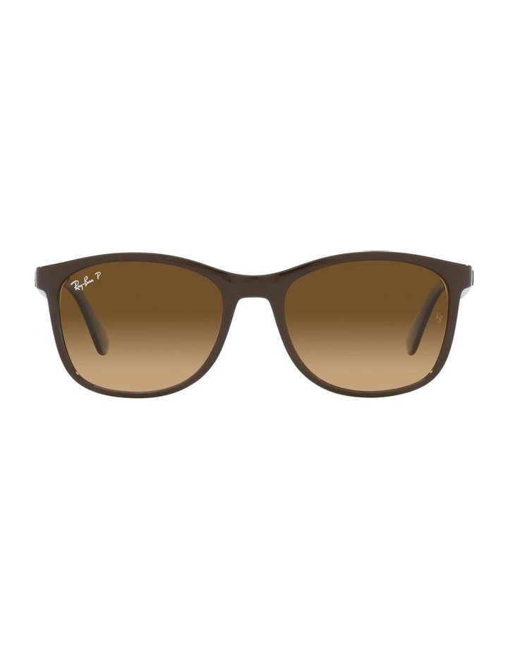 RB4374 Brown Polarised Sunglasses