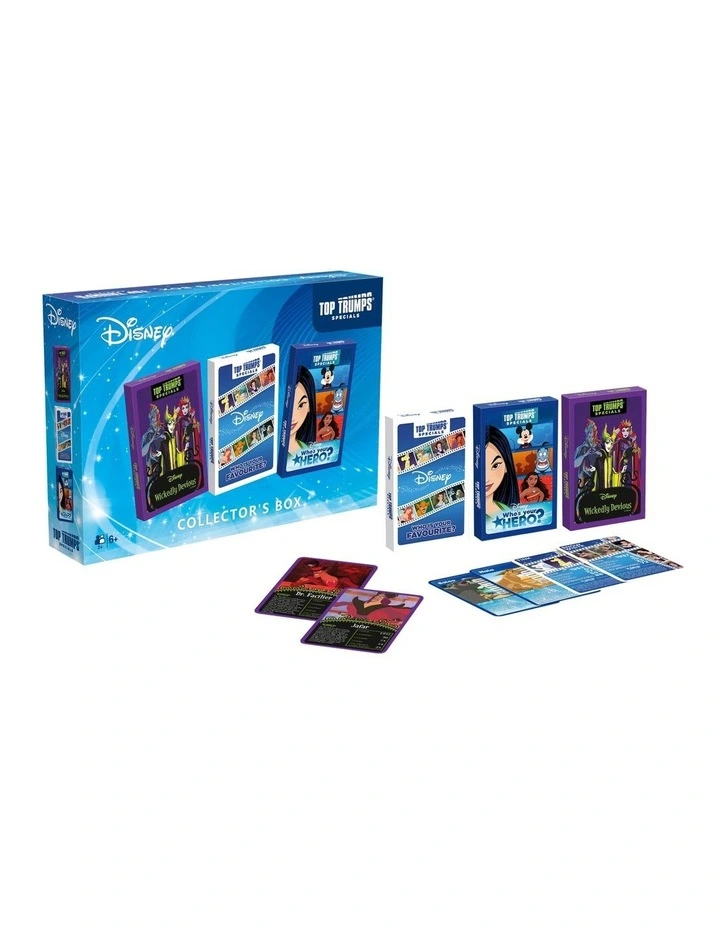 Disney Top Trumps Collector Pack (3-in-1)