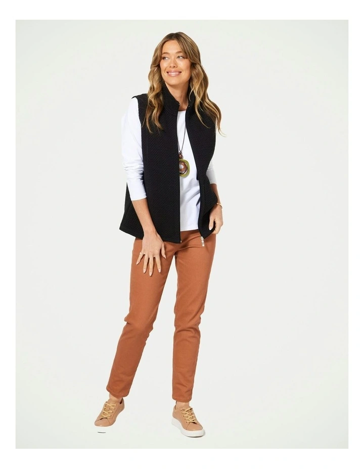 Suzy Stretch Long Pull On Jean in Hazel