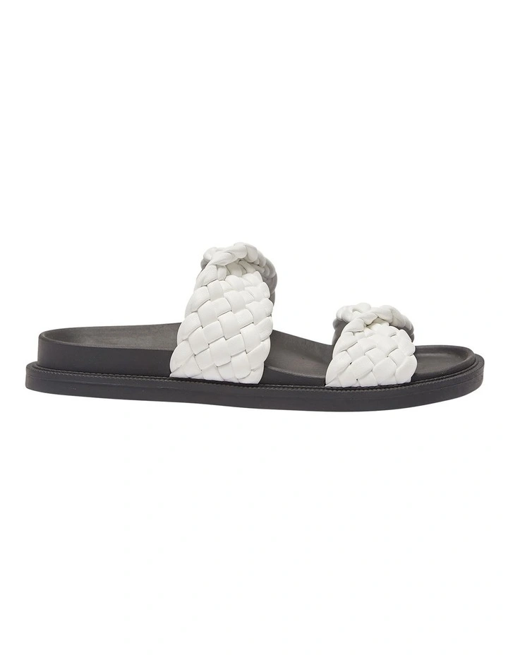 Ghost Sandals In White Smooth