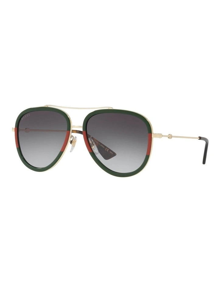 GG0062S Gold Sunglasses