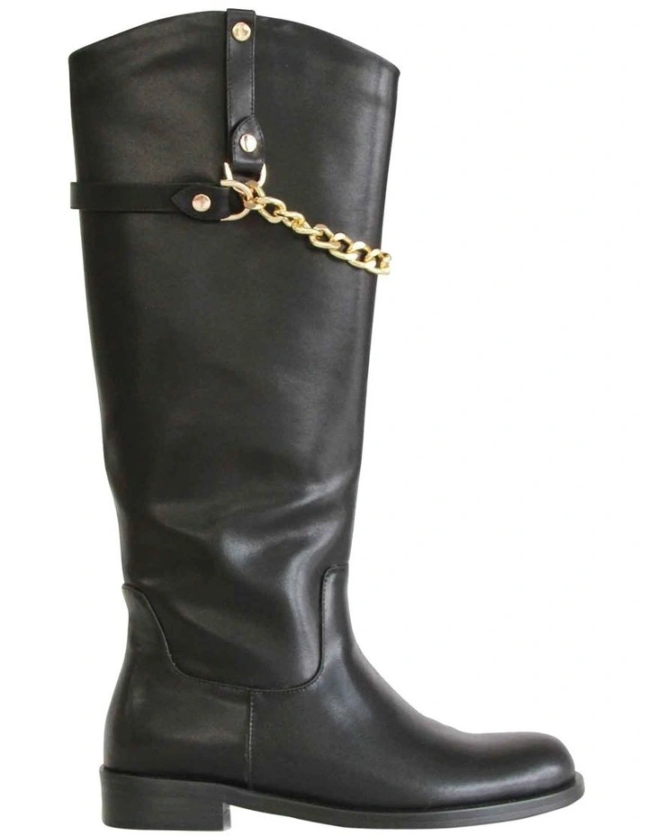 High Standard Riding Boot in Black