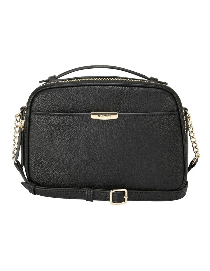 Pamela Camera Crossbody Bag In Black