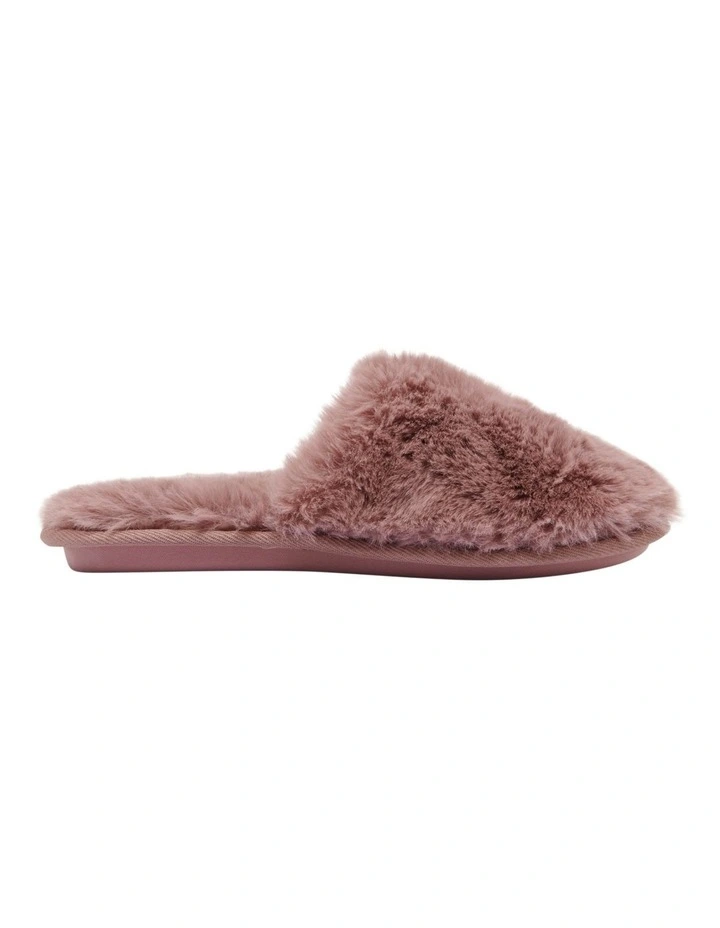 Scuff Slippers in Mauve