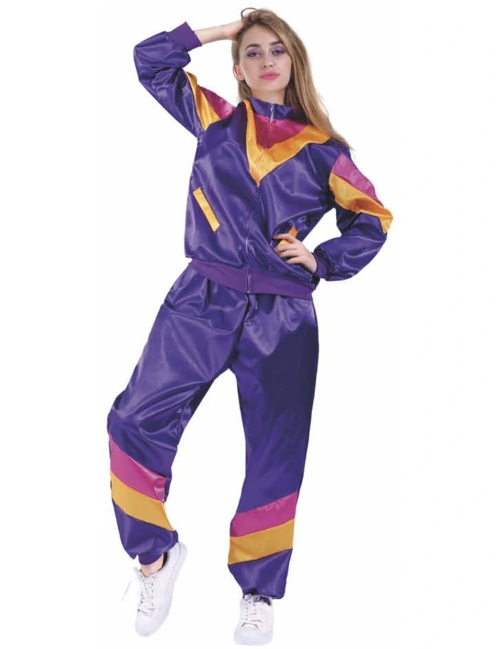 80's Track Suit Costume in Multi