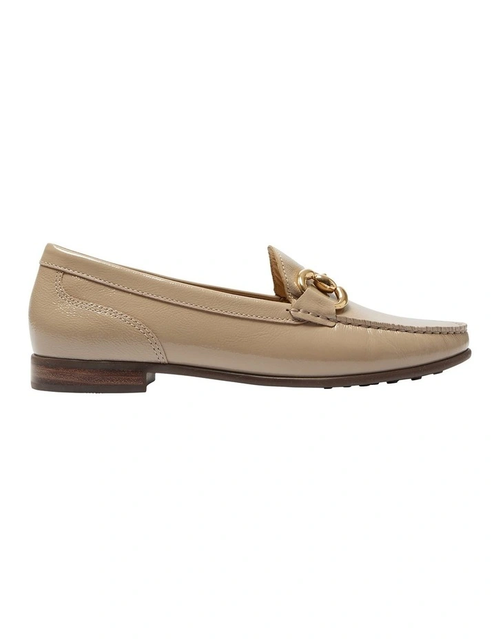 Tuscany Loafers in Bone Patent