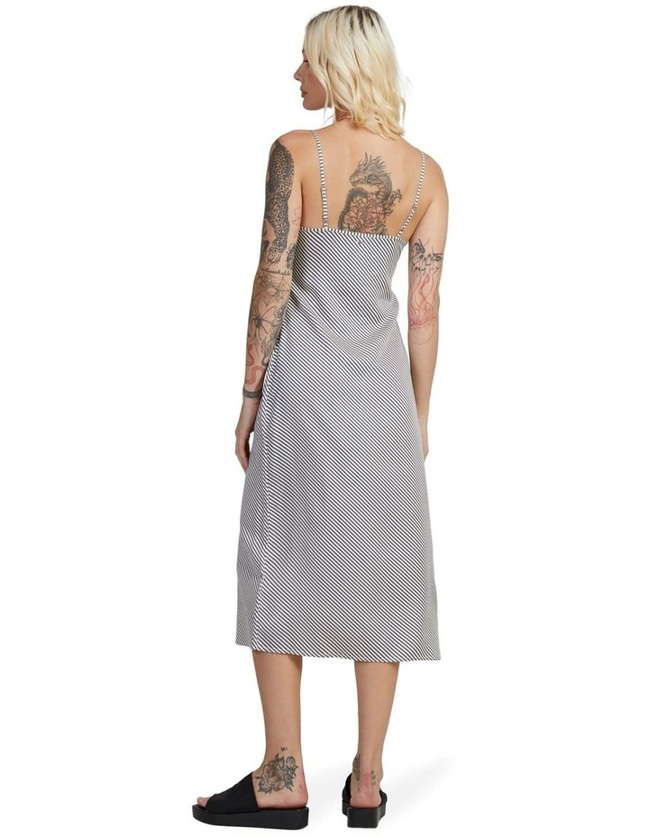 Eclipse Everyday Midi Dress in White