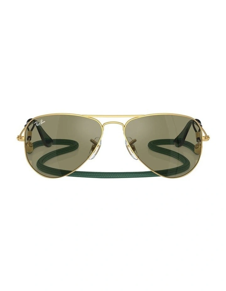 Aviator Sunglasses in Gold