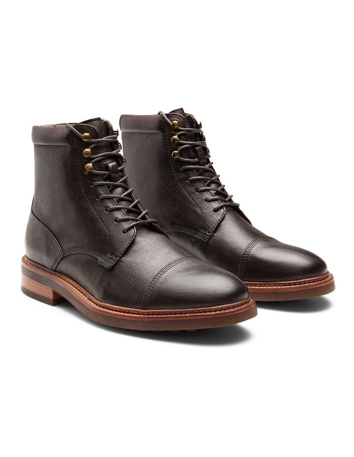 Lennox Military Boots in Brown