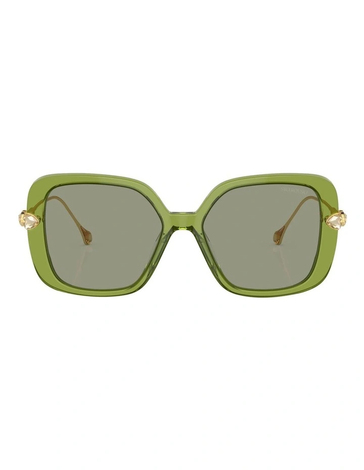 SK6011 Sunglasses in Green