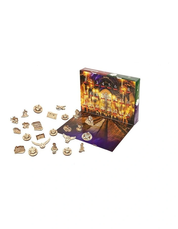 Harry Potter Advent Calendar 247 Piece Wooden 3D Puzzle (14+Years)