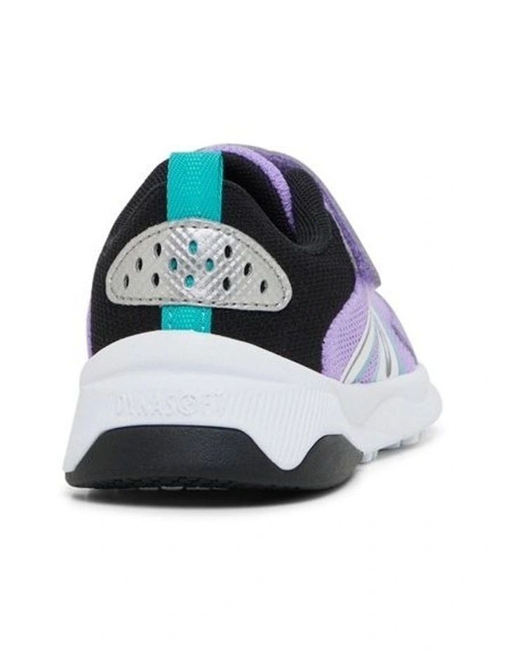 545 Self-Fastening Strap Pre-School Sport Shoes in Deep Purp