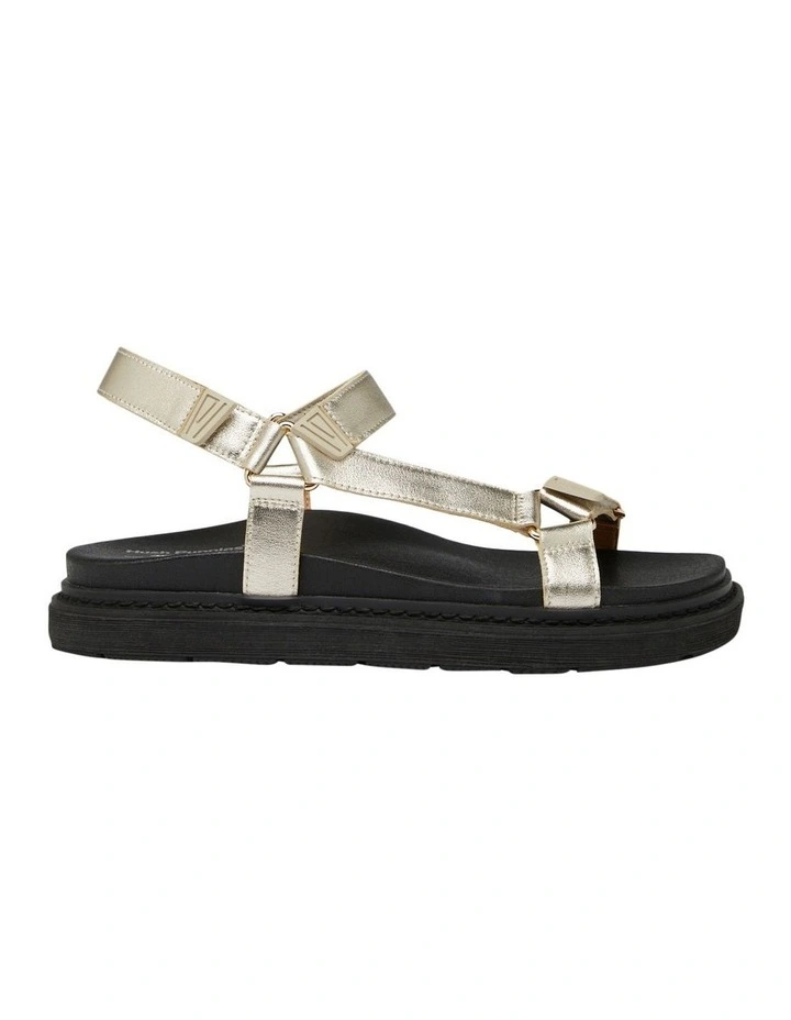 Fit Sandal in Champagne