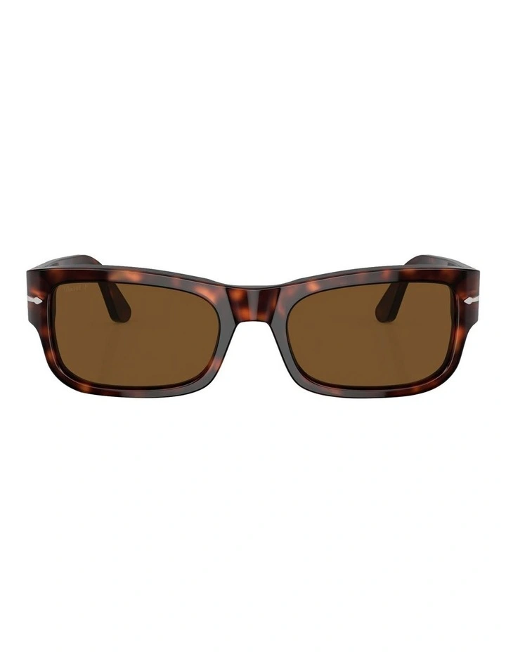 Polarised PO3326S Sunglasses in Tortoise