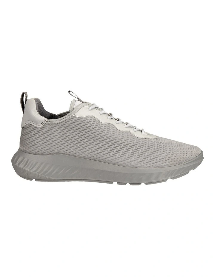 ATH-1F Leather Sneakers in Grey