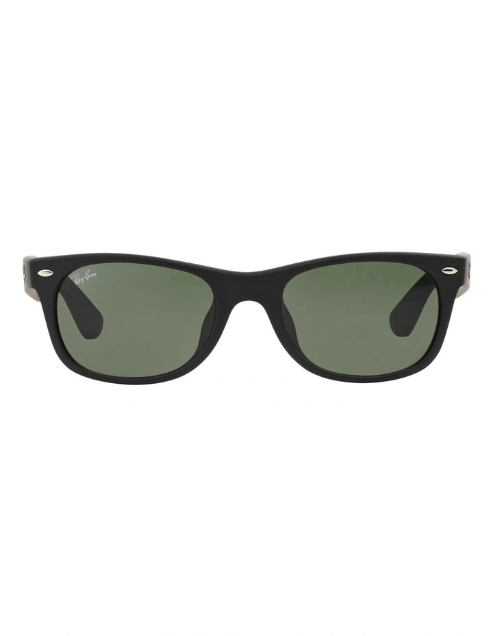 New Wayfarer Matte Black RB2132F Sunglasses