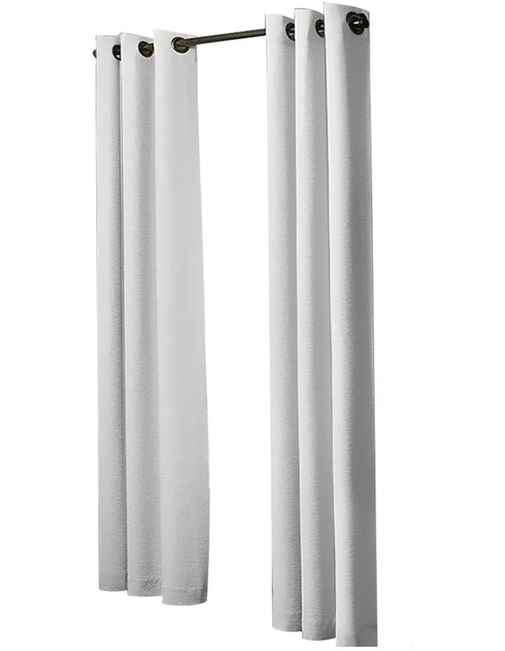 Blockout Curtains Panels 132x213cm x2 in Grey