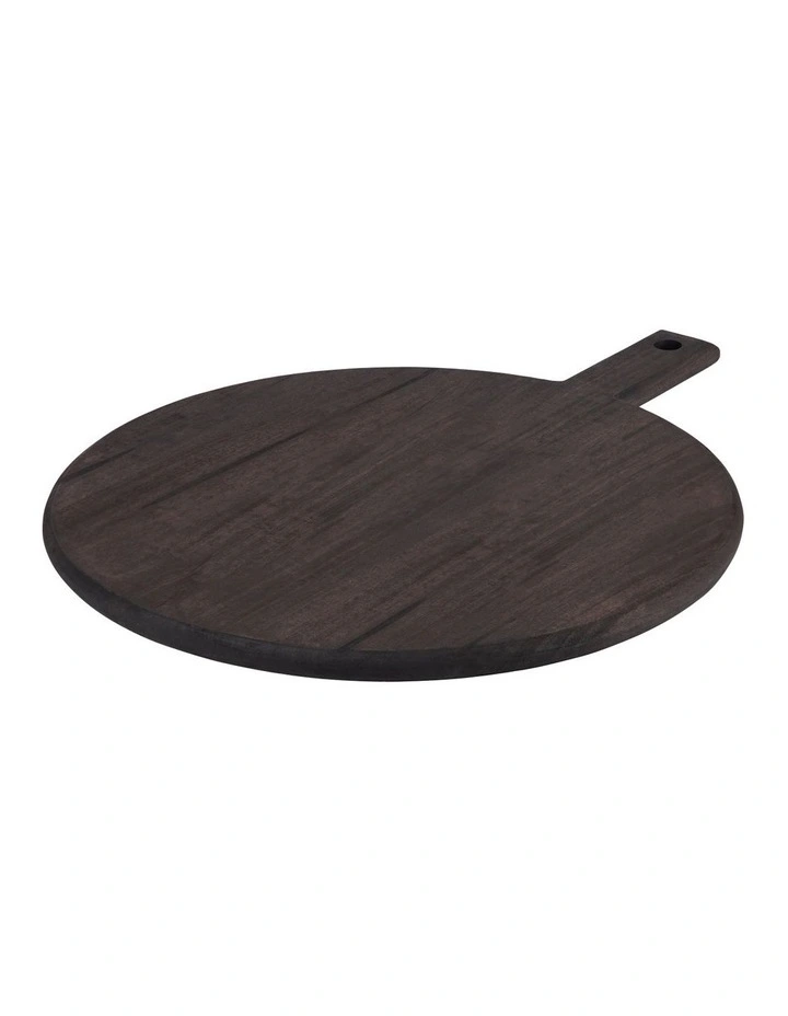 Graze Round Serving Paddle 58x45x2cm in Black