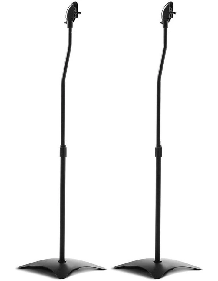 2pcs Speaker Stands Adjustable in Black