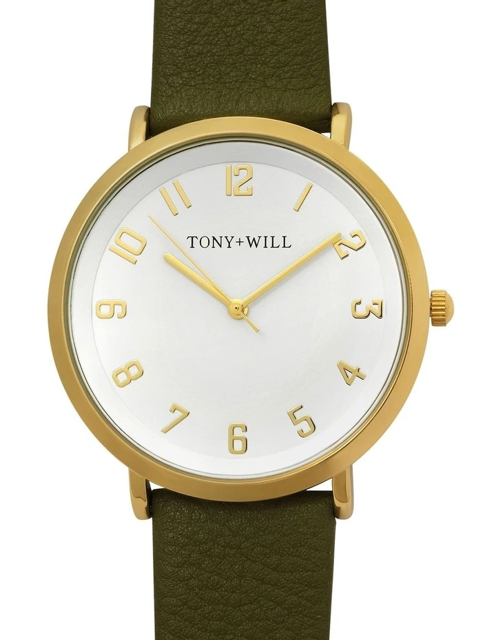 Astral Watch in Gold/White/Khaki