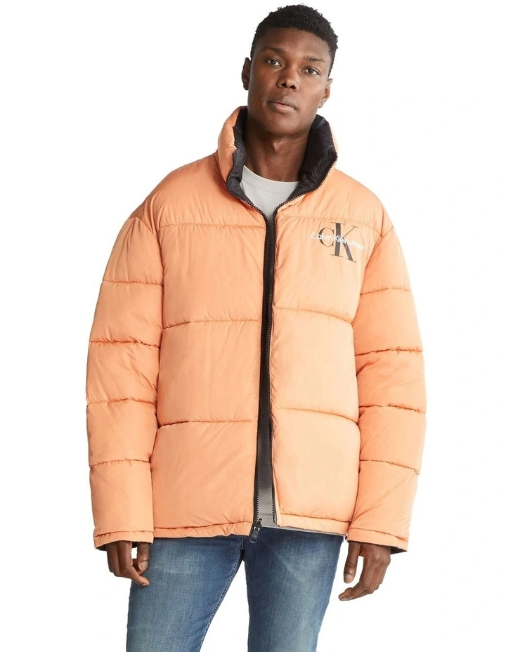 Reversible 90S Puffer in Black