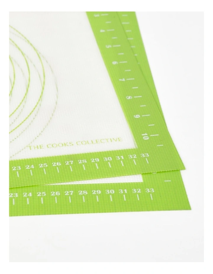 Baking Mat with Measurements in Green