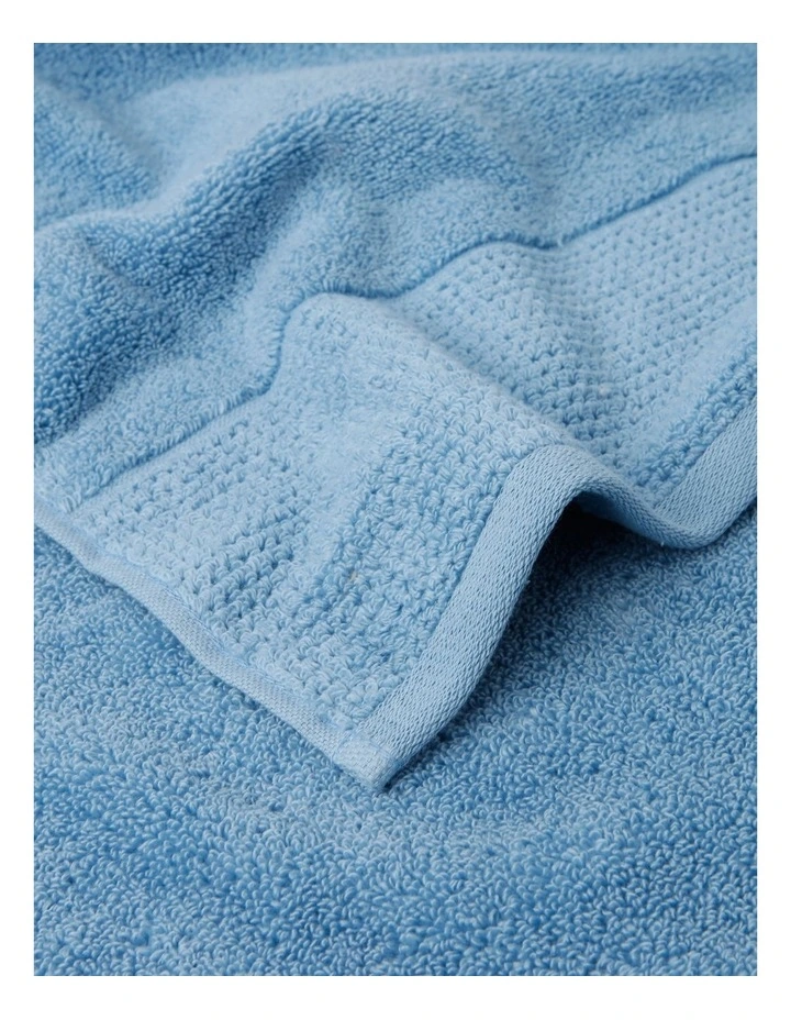 Clara Quick Dry Bath Towel in Blue