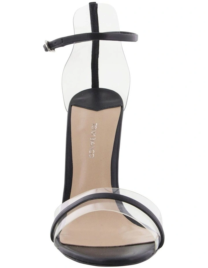 Kosumi Black Capretto Heels