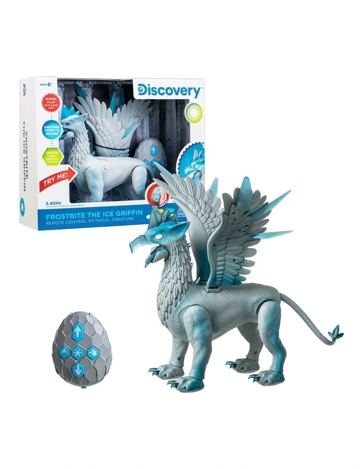 Remote Control Frost Breathing Ice Griffin in Blue