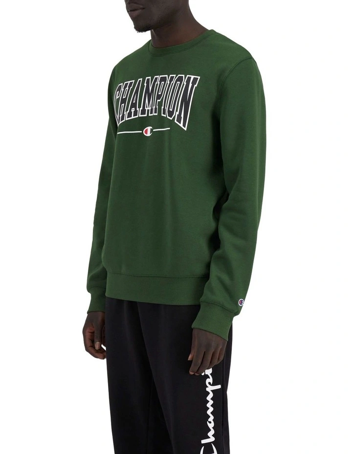 Sporty Crew in Jungle Green